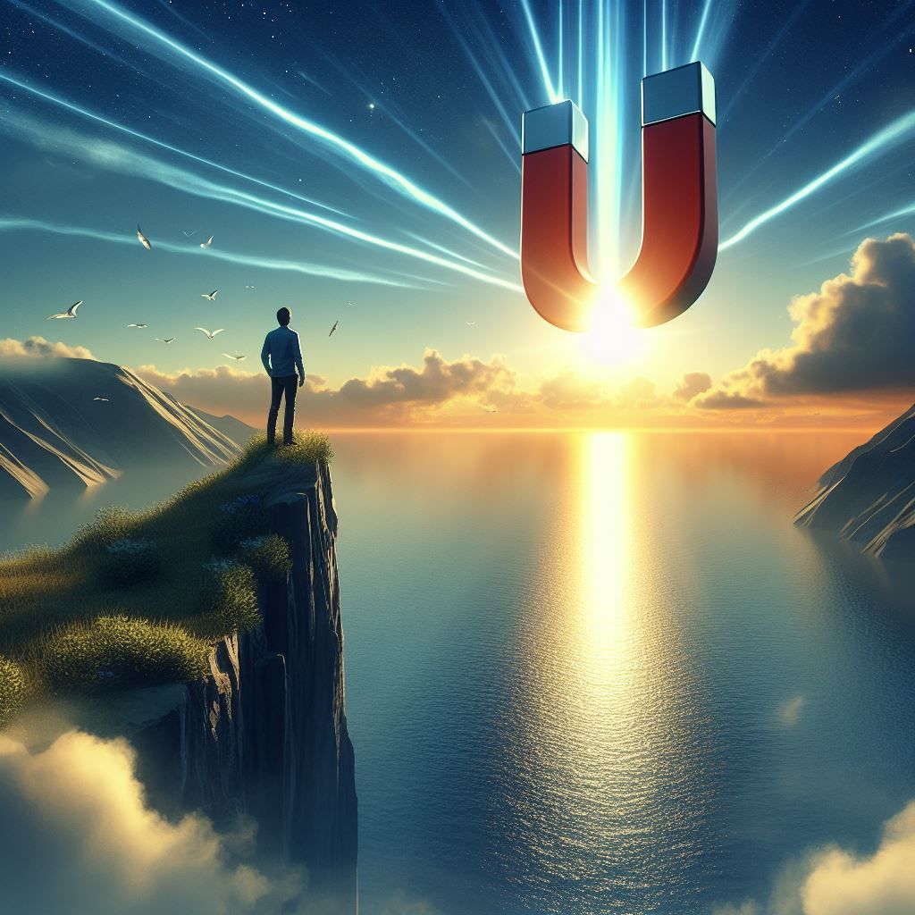 Démystifier les mythes de la loi de l'attraction. Image@AI