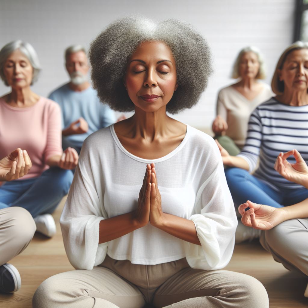 La méditation protège le cerveau des personnes âgées.