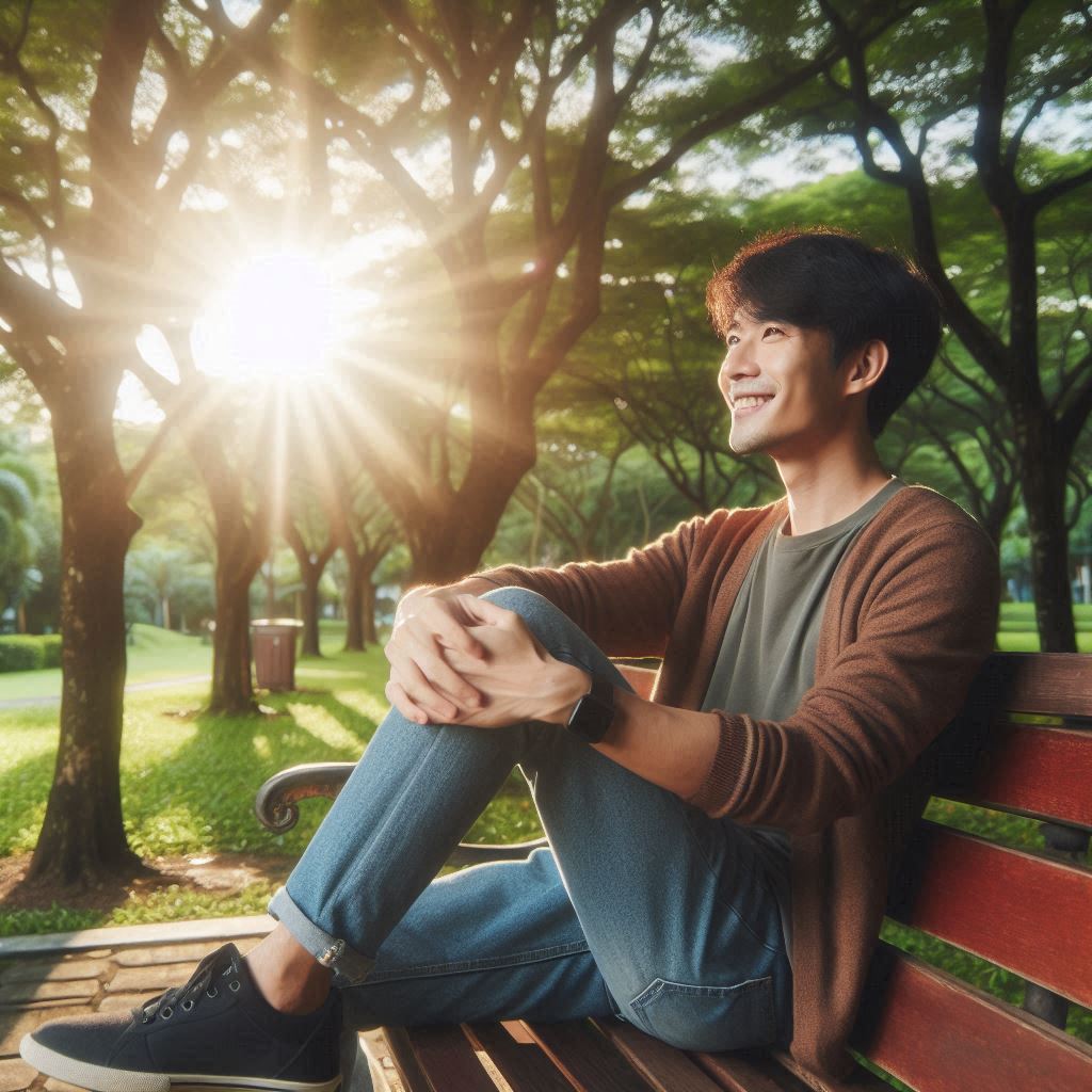 Prenez l'habitude de vous déconnecter au soleil pour recharger vos batteries. 