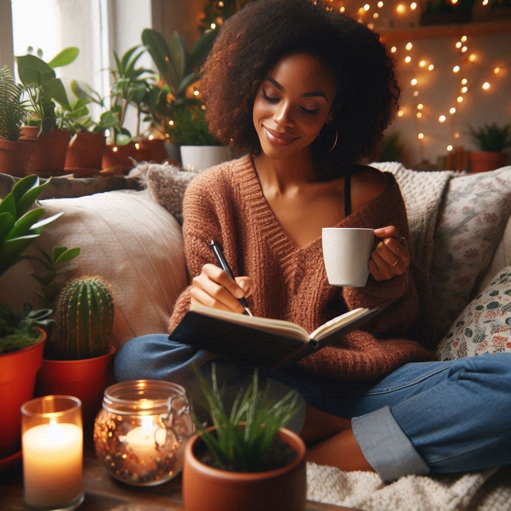 Inclure le journal de la gratitude dans votre développement personnel est un autre très bon outil de la Loi de l'Attraction.