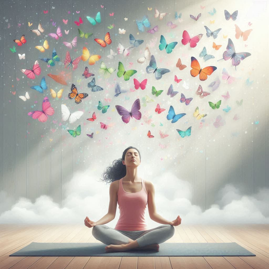 Une méthode de méditation comme la méditation respiratoire vous aide immédiatement à sentir un bien-être. Image@AI