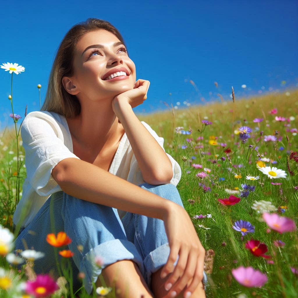 Vivre l'instant présent, c'est profiter des petits bonheurs du quotidien comme profiter d'un bol de soleil.