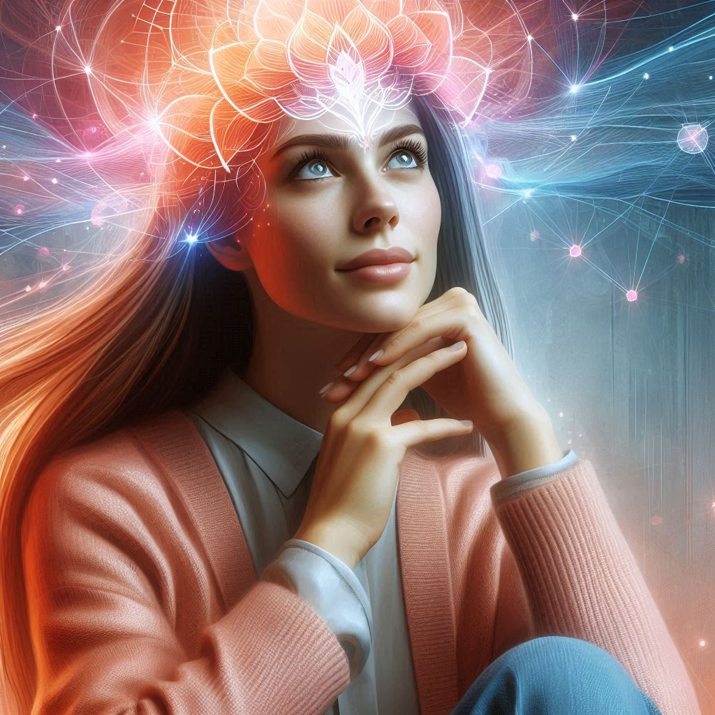 La visualisation est un outil qui permet de calmer son esprit en se créant sa propre réalité. Image@AI