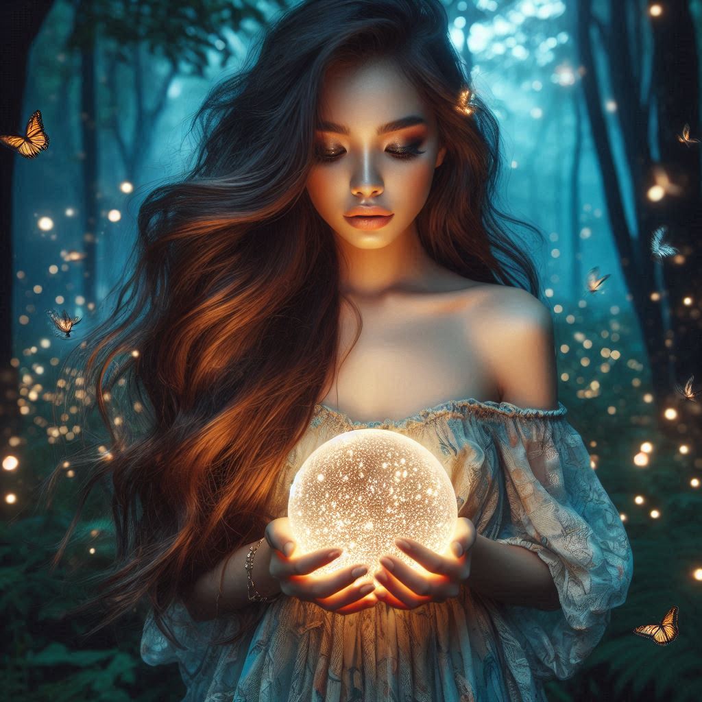 La voyance, c'est comme une bonne amie mystique. Image @AI