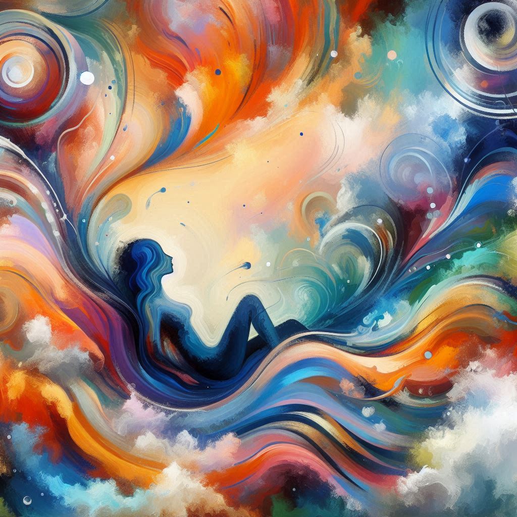 Qu'est-ce-que le Me Time, abstrait. Image@AI