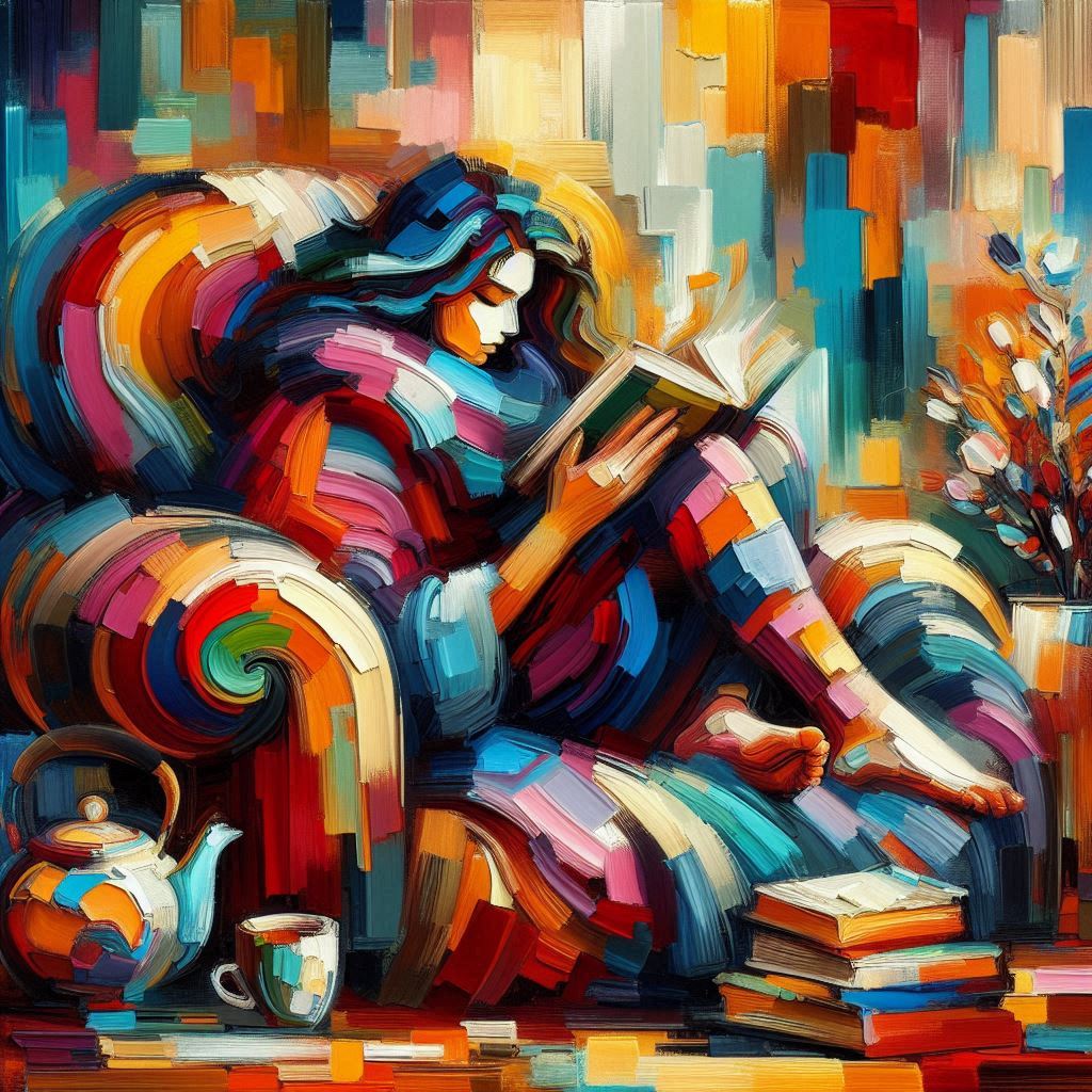 Me time - image abstrait. Image@AI