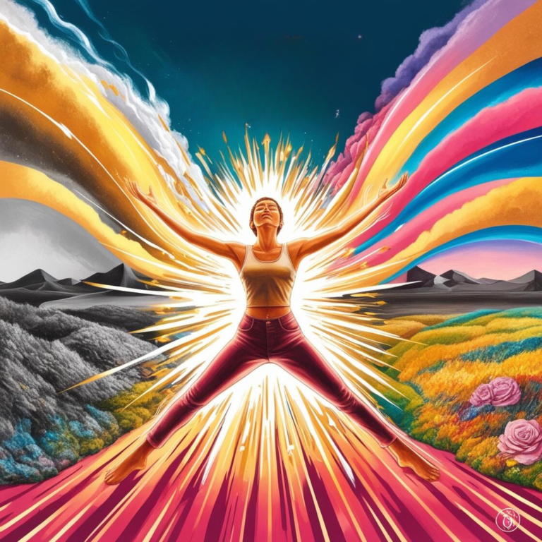Inonde ta vie de vibrations positives grâce à des affirmations. Image@AI