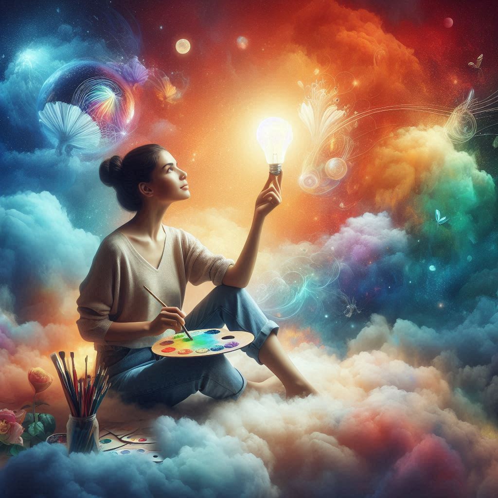 Ton meilleur atout, c'est ton imagination, profites-en!