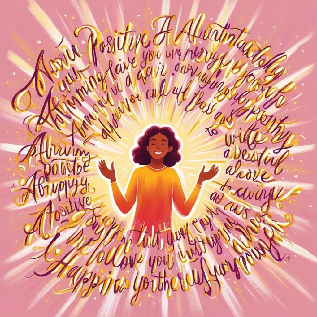 Vibrations positives grâce aux affirmations positives