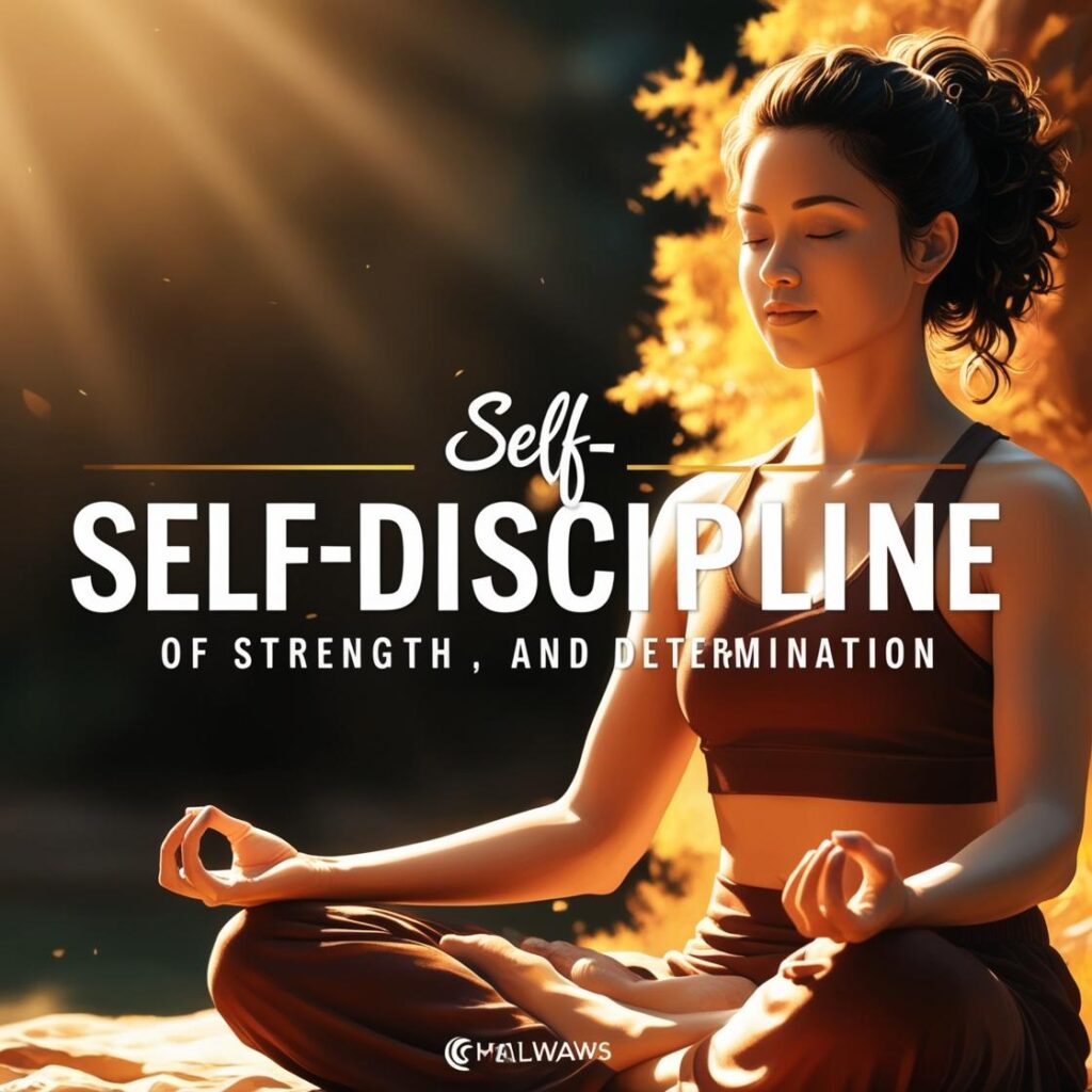 Sport, méditation nécessitent beaucoup d'autodiscipline. Image@AI